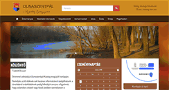 Desktop Screenshot of dunaszentpal.hu